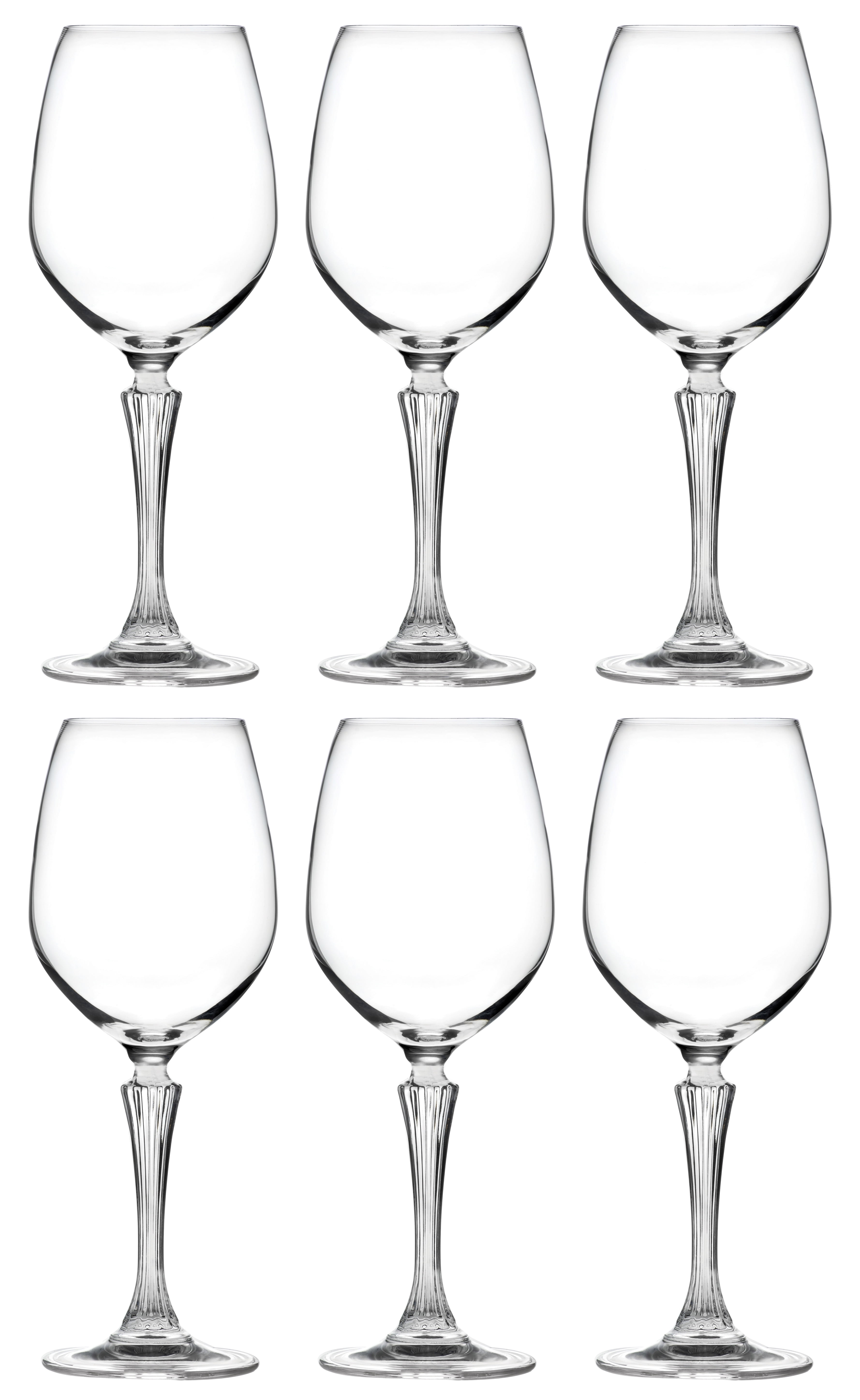 Set of 6 Wine Glasses by Barski