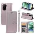thumbnail image 1 of For Redmi A5 4G /Poco C71 4G Wallet Case Magnetic Snap Leather Phone Cover with Strap, 1 of 4