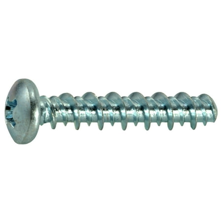 

#10 x 1 Zinc Plated Steel Phillips Pan Head Hi-Lo Screws (35 pcs.)