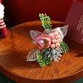 thumbnail image 3 of Christmas Flower Picks, Christmas Glitter Flowers Picks and Spray Ornament with Berries and Pinecone Gift Box for Xmas Tree Wreath Vase Table Centerpiece, 1 Pcs, 9.06x5.91", 3 of 3
