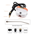 thumbnail image 6 of Yajisi Portable High Temperature Steam Cleaner 1500W Pressurized 3.5Bar Handheld Steamer Machine with 6 Speeds & 3 Brush Heads for Home Floor Window Auto Car Cleaning, White/Orange, 6 of 9