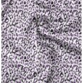 thumbnail image 1 of Soimoi Poly Georgette Fabric Leopard Animal Skin Printed Craft Fabric by The Yard 52 Inch Wide, 1 of 6