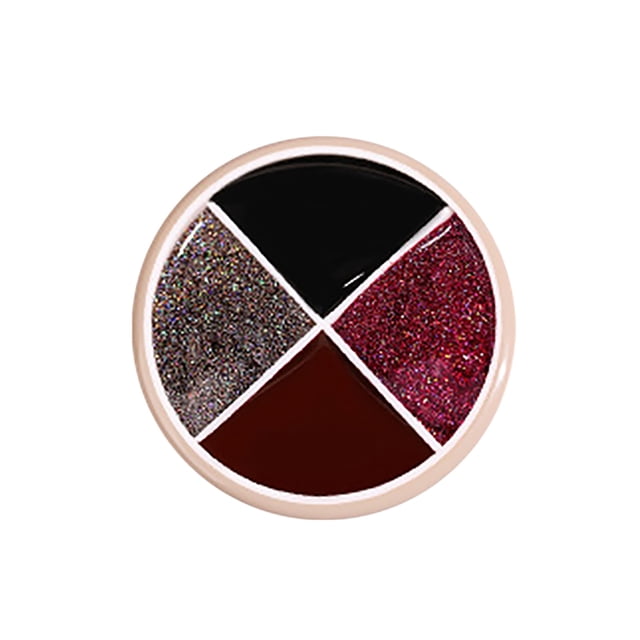 Pisexur Belleza Maquillaje Set de esmaltes de uñas en gel de 4 colores, color crema pudín, para principiantes.para mujeres y hombres
