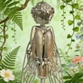 thumbnail image 1 of Silent Pendant - Curled Figurative Alloy Necklace for Protection, Inner Strength & Everyday Elegance, 1 of 8