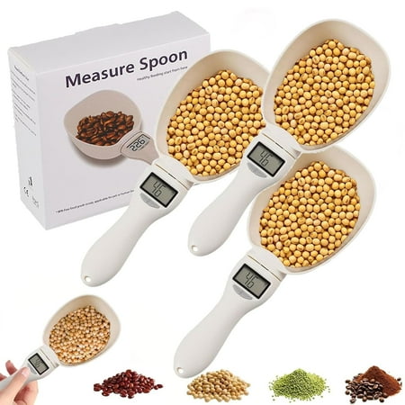 Electronic Measuring Spoon, 2026 Upgraded Electronic Measuring Spoon with Conversion of OZ/Fluid Ounce/ML/Gram, with LCD Screen for Daily Meals and Kitchen Gadgets