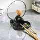 thumbnail image 4 of Estante de almacenamiento ligero para encimera de cocina, espátula para el hogar, cuchara para sopa, estante para tapa, estante de almacenamiento para tablas de cortar ensanchado y profundo, 4 of 6