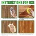 thumbnail image 2 of Jaysuing Wooden Scratch Repair Beeswax Solid Wood Floor Furniture Waxing Maintenance Slight Scratch Repair -, 2 of 5