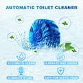 thumbnail image 2 of Toilet Bowl Cleaner Tablets 40 Pcs, Septic Safe Automatic Toilet Tank Cleaner with Sustained-Release Technology, Powerful Long-Lasting Blue Tabs for Bathroom Stain Remover & Deodorizer, 2 of 4