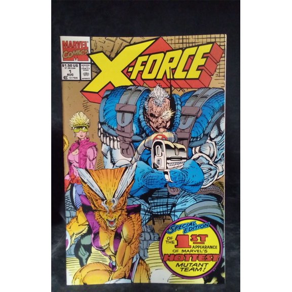 Pre-Owned X-Force #1 Second Print Cover 1991 Marvel Comics Comic Book