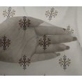 thumbnail image 4 of oneOone Viscose Chiffon Fabric Geometric Ikat Print Sewing Fabric BTY 42 Inch Wide, 4 of 4