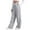 A-Silver313, variant on Bibifish Women's Pants Straight Leg Sweatpants Elastic Waist Drawstring Stretchy Comfort Loose Fit Casual Daily Wear Pants For Ladies