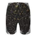 thumbnail image 3 of Fotbe Spiderweb Bats And A Spider Trajes de Baño Estampados para Hombre, Shorts de Verano de Secado Rápido, Ropa de Playa, Bañadores-3X-Large, 3 of 6