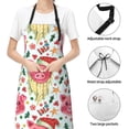thumbnail image 4 of Kdxio Christmas Cute Pigs Apron with Pockets Adjustable Kitchen Aprons for Men Women Waterproof Aprons for Cooking,Drawing,Crafting, Baking Household Cleaning, 4 of 5