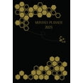thumbnail image 2 of House Of Doolittle 26602 Recycled Honeycomb Monthly Planner, Honeycomb Artwork, 11 X 7, Black/gold Cover, 12-month (jan To Dec): 2025, 2 of 8