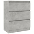 thumbnail image 2 of Charmma Buffet Cabinet Concrete Gray 23.6"x13.2"x29.9" Chipboard, 2 of 6