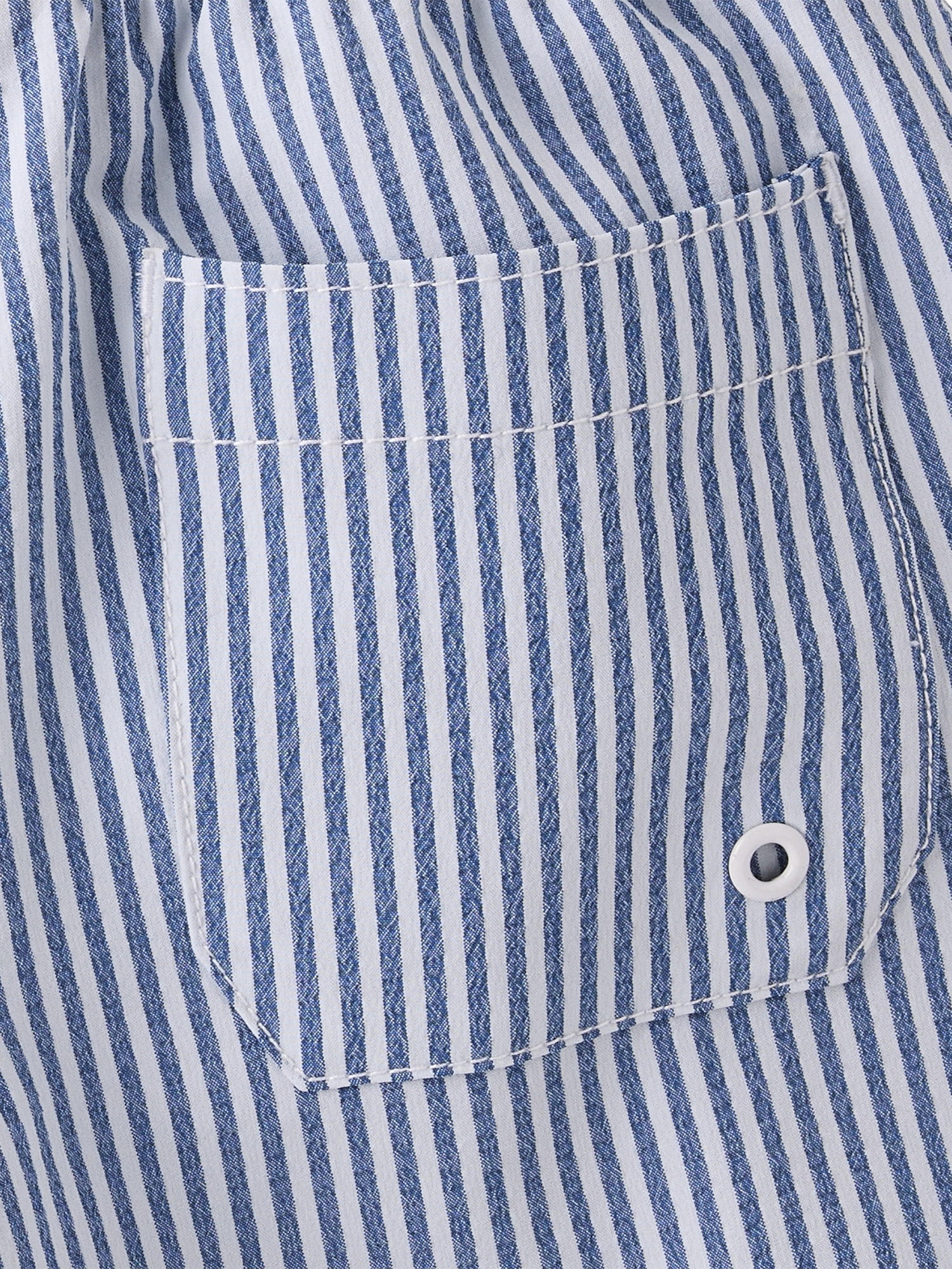 The Children's Place Boys Striped Seersucker Swim Trunks, Sizes XS-XXL