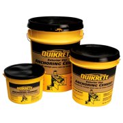 Quikrete Anchoring Cement 124511 - Fast Setting, Gray - 10 Lb Bucket