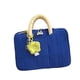 thumbnail image 1 of Funda para portátil con asa, resistente a golpes, cremalleras suaves, diseño moderno. Azul, 1 of 9