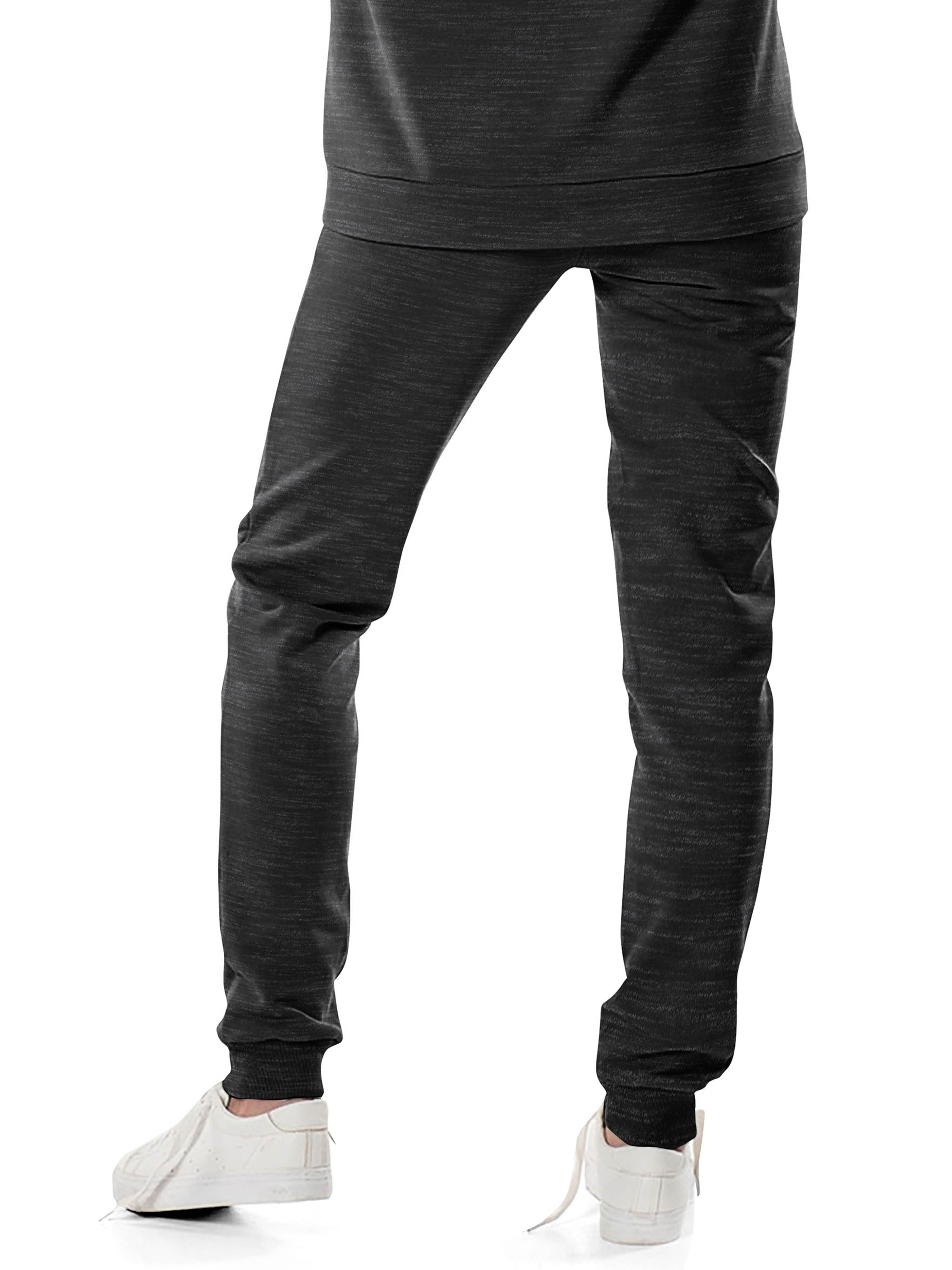 Hat and Beyond Women's Wrinkle Resistant Cotton Blended Joggers French Terry Sweatpants - image 2 of 3