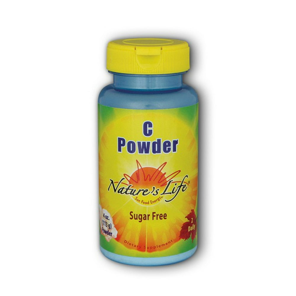 Vitamin C Powder Vegetarian Nature's Life 8.4 oz Powder