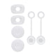 thumbnail image 2 of Tapón para derrames, juego de tapón a prueba de derrames de silicona, accesorios para vasos, tapa de tapón de paja, tapa antipolvo para beber, tapas Gloria Tapón de derrames, 2 of 9