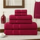 thumbnail image 2 of Juego de 6 Toallas de Microfibra Suaves y Absorbentes Vino | Cuerpo, Manos y Facial | Kyuden Home KYUDEN HOME Classy, 2 of 4