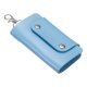 thumbnail image 1 of Funda de Llave Uxcell, 1 paquete Soporte de Llave de Cuero PU con 6 Llaveros para Colgar Llaves Azul, 1 of 5