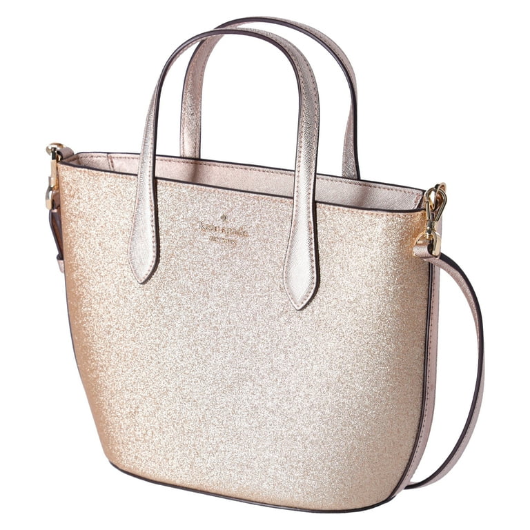 即発セール☆kate spade Glimmerグリッター2wayサッチェルバッグ Kate Spade Glitter Glimmer Small Zip Satchel Crossbody Bag