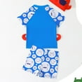 thumbnail image 5 of Baby Boy Swim Trunks Kids Boys Short Sleeve Sunsuit Swimwear Child 3 Piece Beach Sunscreen Swimsuit Bathing Suits for Teens Blue 3 Years-4 Years, 5 of 7