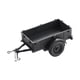 thumbnail image 1 of Remolque utilitario RC Crawler, profesional, desmontable, fácil de instalar, con accesorio de enganche para vehículos RC de escala 1/12 y 1/18. Un negro, 1 of 7