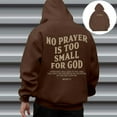thumbnail image 2 of yuitbkgsd Bible Verse Christian Hoodies for Men Oversized Faith Fall Pullover Sweatshirts Graphic Letter Print Winter Hooded Sweater Shirts, 2 of 9