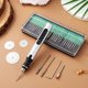 thumbnail image 2 of 108 Pcs Rechargable Engraving Tool Kit with D-pin, Metal Engraver Tool, Multi-Functional Electric Micro Engraver Etching Pen for Metal, Wood, Glass and Plastic, 40 Accessories and 3 Stencils, 2 of 9