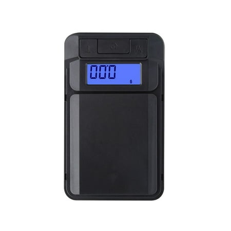 

1PC Mini Portable Electronic Scale Tea Powder Jewelry Scale Small Table Scale for Home Store Use 300g/0.01g Black