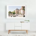 thumbnail image 2 of Jardin du Luxembourg - Paris Île-de-France France Photography Architecture Cityscape Travel Poster Floral Botanical Scenic White Framed Wall Art Print 24 x 36 inches, 2 of 3