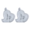 thumbnail image 1 of 2 moldes de silicona con forma de corazón para velas: molde de yeso para aromaterapia, jabón de silicona en forma de corazón 3D, para manualidades de resina, decoración del hogar para San Valentín., 1 of 7