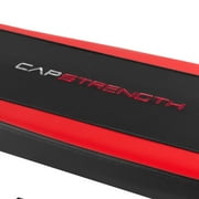 CAP Strength Deluxe Flat Fitness Weight Bench, Black