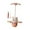 Pink, variant on Vsenkes Cattle Pogo Ball with Handle Exercise Pogo Stick for Body Training Assistant White