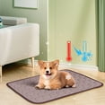 thumbnail image 5 of 15.7x11.8in Cooling Mat For Dogs Cats - Breathable Summer Resting Pad Reusable Foldable For Home Car Travel, 5 of 6