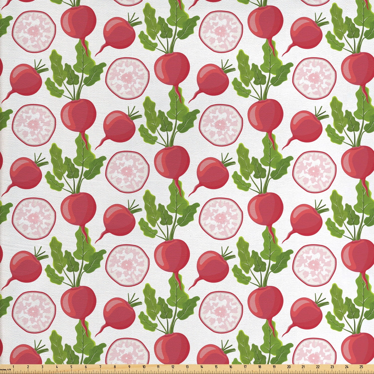 Vegetable Fabric by The Yard, Fresh Product Farmers Market Theme
