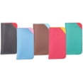 thumbnail image 6 of Soft Slip In Eyeglass Case And Holder, Faux Leather With Peek-a-Boo Lining, Black, 6 of 6