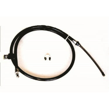 Omix-Ada by RealTruck | 16730.08 | Parking Brake Cable, Rear, Right, 11 In Drum | OE Reference: 3233904 | Compatible with 1976-1986 Jeep CJ5 / CJ7