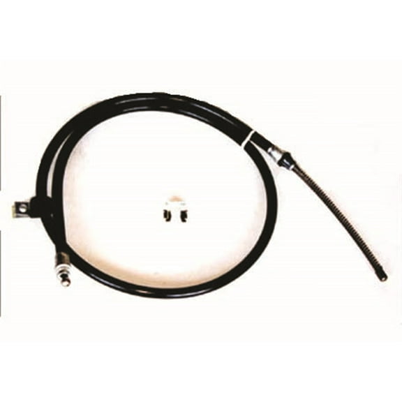 Omix 16730.08 Parking Brake Cable, Rear, Right, 11 In Drum; 76-86 Jeep CJ5/CJ7 Fits select: 1977,1979-1980 AMERICAN MOTORS JEEP