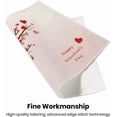 thumbnail image 5 of Valentine‘s Day Placemats Set of 4, Valentines Tree Heart Place Mats Valentines Table Mat Placemat Heat Resistant Non Slip Line for Wedding Party Mother''s Day Valentine‘s Day Decor 18" x 12", 5 of 7