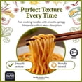 thumbnail image 5 of Food Earth Thai Chilli Noodles | Spicy Stir Fry Noodles for Wok Chow Mein Lo Mein | Non Sticky Quick Cook Wheat Noodles | Thai Style Flavor, Medium Spice | 250g, 5 of 9