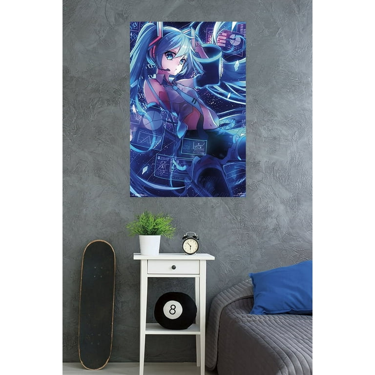 Trends International Anime Hatsune Miku Screens Wall Poster