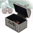 thumbnail image 1 of Zerodis Baby Tooth Treasure Chest Box Ornament Tooth Collection Box Retro For Necklace, 1 of 8