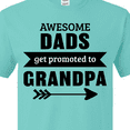 thumbnail image 4 of Inktastic Awesome Dads Get Promoted to Grandpa T-Shirt, 4 of 5