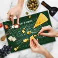 thumbnail image 4 of Periodic Table Cutting Board, Chemistry Science Inspirational Elements Art for, Decorative Tempered Glass Cutting and Serving Board, Large Size, Dark Green and White, by Ambesonne, 4 of 5