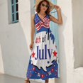 thumbnail image 2 of 4th of July Sleeveless Dress Female Clothing Dress Women Summer 2025 Dress, 2 of 7