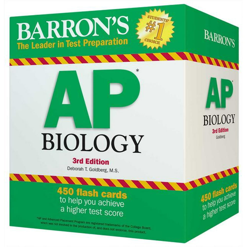 Barron's AP Biology Flash Cards